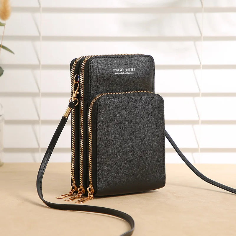 Buylor Leather Women's Bags Crossbody Shoulder Bags Large Capacity
