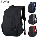 Buylor 15.6in Laptop Backpack USB Business Bag Waterproof Rucksack