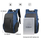 Buylor 15.6in Laptop Backpack USB Business Bag Waterproof Rucksack