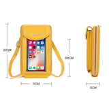 Buylor Flap Women's Bag Wallets Touch Screen Cell Phone Purse