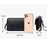 Women's Touch Screen Crossbody Handbag with Shoulder Strap