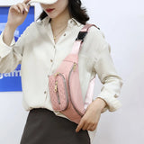 Buylor Women's Waist Bag Waterproof Belt Bags Crossbody Chest Bag