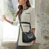 Buylor Soft Leather Shoulder Bag Casual Mother Bag Handbags