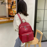Buylor Retro Cloth Casual Backpack School Bag Girls Travel Back Pack Female
