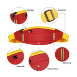 Buylor Running Waist Pack Sports Belt Bag Reflective Fanny Pack