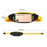 Buylor Reflective Waist Pack for Women - Hip Belt Pocket for Cycling Jogging
