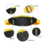 Buylor Reflective Waist Pack for Women - Hip Belt Pocket for Cycling Jogging