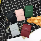 Buylor Soft Leather Women's Bag Wallets Touch Screen Cell Phone Purse