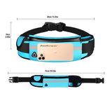 Buylor Sports Waist Pack Running Bum Bag Men Waterproof Fanny Pack Belt Bag