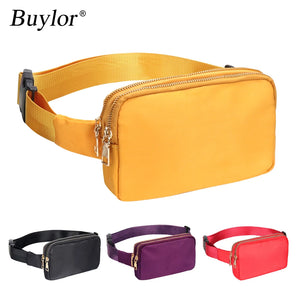 Buylor Waist Bag Fanny Pack Women Hip Bum Bag Shoulder Chest Pack