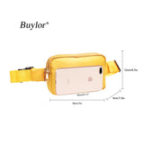 Buylor Waist Bag Fanny Pack Women Hip Bum Bag Shoulder Chest Pack
