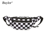 Buylor Waist Pack Fanny Pack Bag For Women Men Crossbody Bag Female Him Bum Bag