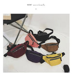 Corduroy Waist Pack Fanny Pack For Women Phone Pouch Travel Bag