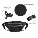 Corduroy Waist Pack Fanny Pack For Women Phone Pouch Travel Bag