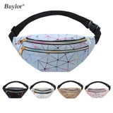 Holographic Waist Pack for Women Fanny Pack Crossbody Bag Girls Chest Bag Travel