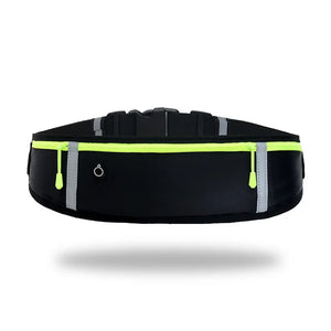 Buylor Waist Pack Unisex Reflective Running Bag Hiking Bum Bag