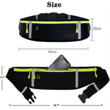 Buylor Waist Pack Unisex Reflective Running Bag Hiking Bum Bag