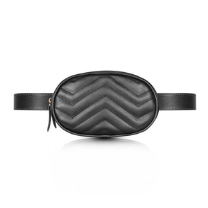 Buylor Women Waist Pack Fanny Bag Chest Bag Girls Bum Bag PU Leather