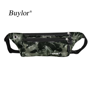 Buylor Waist Pack Women Running Fanny Pack Men Waterproof Hip Bum Bag