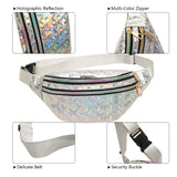 Buylor Holographic Waist Pack for Women Girls
