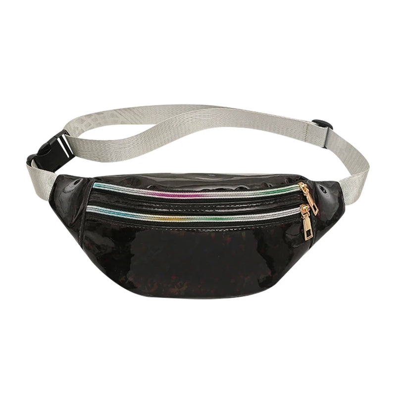 Buylor Holographic Waist Pack for Women Girls