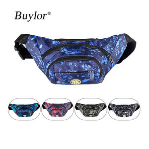 Buylor Waist Packs Fanny Pack Nylon Casual Belt Bag Women Sports Phone Travel