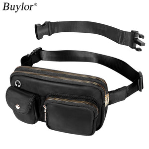 Buylor Waterproof Waist Pack Men Women Sport Waist Bags Fanny Pack