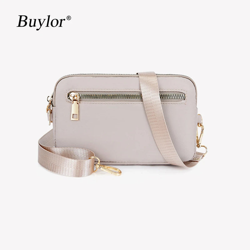 Buylor Women Shoulder Bag Nylon Female Bags Girls Causal Handbags