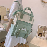 Buylor Women Backpack Girls Ring Bag Travel Laptop Backpack Women Notebook Back