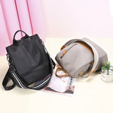 Buylor Women Backpack Waterproof Anti-Theft Oxford Backpack