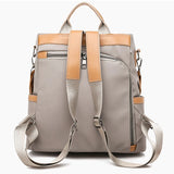 Buylor Women Backpack Waterproof Anti-Theft Oxford Backpack