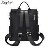 Buylor Women Backpacks Oxford Waterproof Anti-Theft Female Business Bag