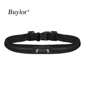 Buylor Waterproof Running Waist Bag for Men and Women
