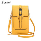 Buylor Women Touch Screen Shoulder Phone Bags RFID Anti Theft Crossbody Bag