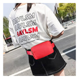 Buylor Women Waist Packs Belt Bags Double Pouch Bum Hip Bag Shoulder Chest Pack