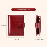 Buylor Women Wallet RFID Blocking Fashion Leather Wallet Short Function