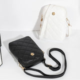 Buylor Women's Bags Embroidery Shoulder Bag PU Leather Clutch Wallets