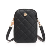 Buylor Women's Bags Embroidery Shoulder Bag PU Leather Clutch Wallets