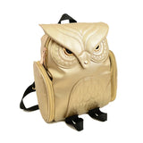 Gothic Owl PU Backpack Casual Travel Bag 3D Backpack