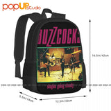 Buzzcocks Singles Going Steady Rock N Roll Band Backpack
