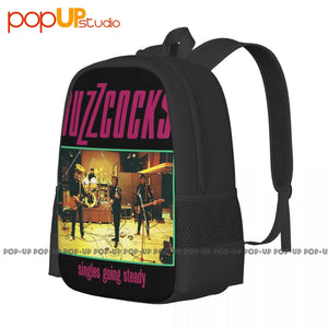 Buzzcocks Singles Going Steady Rock N Roll Band Backpack