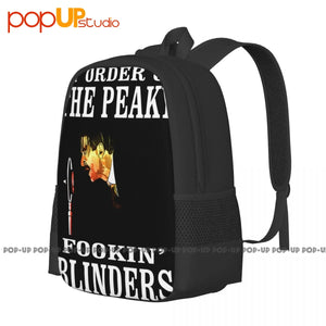 Peaky Fookin' Blinders Backpack Large Capacity Foldable Sports Bag
