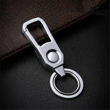Universal Key Holder LED With Light Metal Key Case Men's Car Pendant Organizer