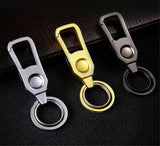 Universal Key Holder LED With Light Metal Key Case Men's Car Pendant Organizer