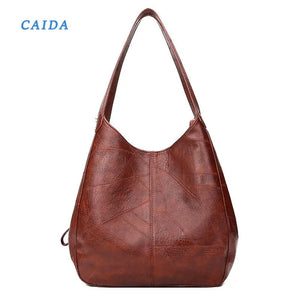 CAIDA Vintage Women Hand Bag Top-handle Bags for Women