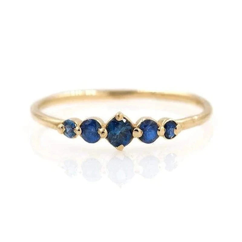 925 Silver Zircon Wedding Ring for Couple Promise Rings Engagement