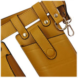 Leather Waist Belt Bag Crossbody Chest Bags Fanny Pack Small Phone Pack