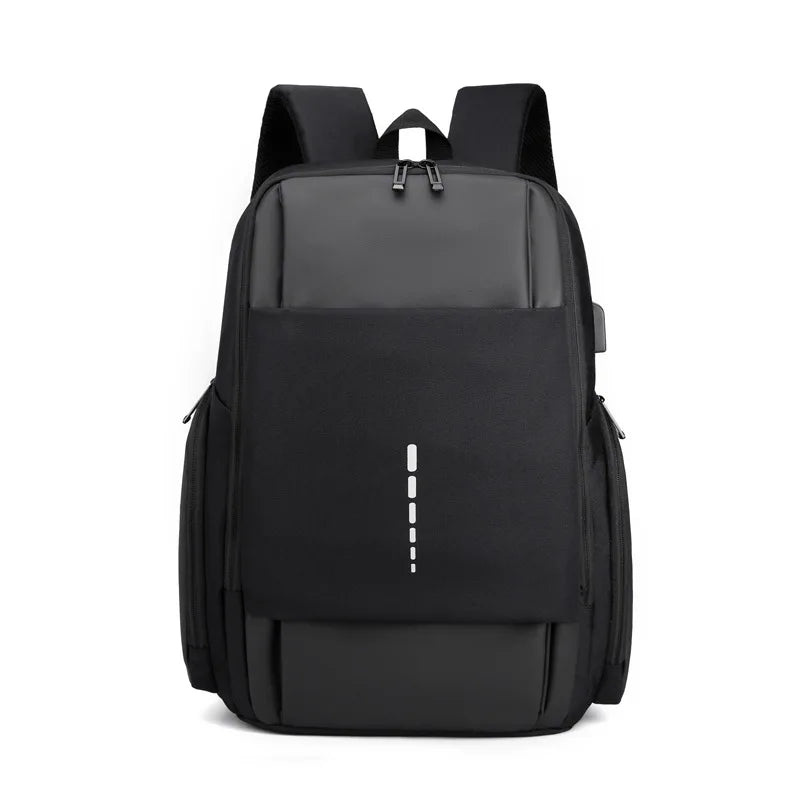 15.6'' Waterproof Backpack USB Charging School Bag Anti-theft Women Men Bags Lap