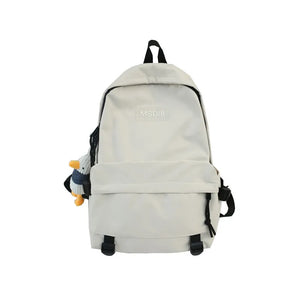 Waterproof Leisure Backpack Wear-Resistant Student Schoolbag Large Capacity