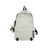 Waterproof Leisure Backpack Wear-Resistant Student Schoolbag Large Capacity